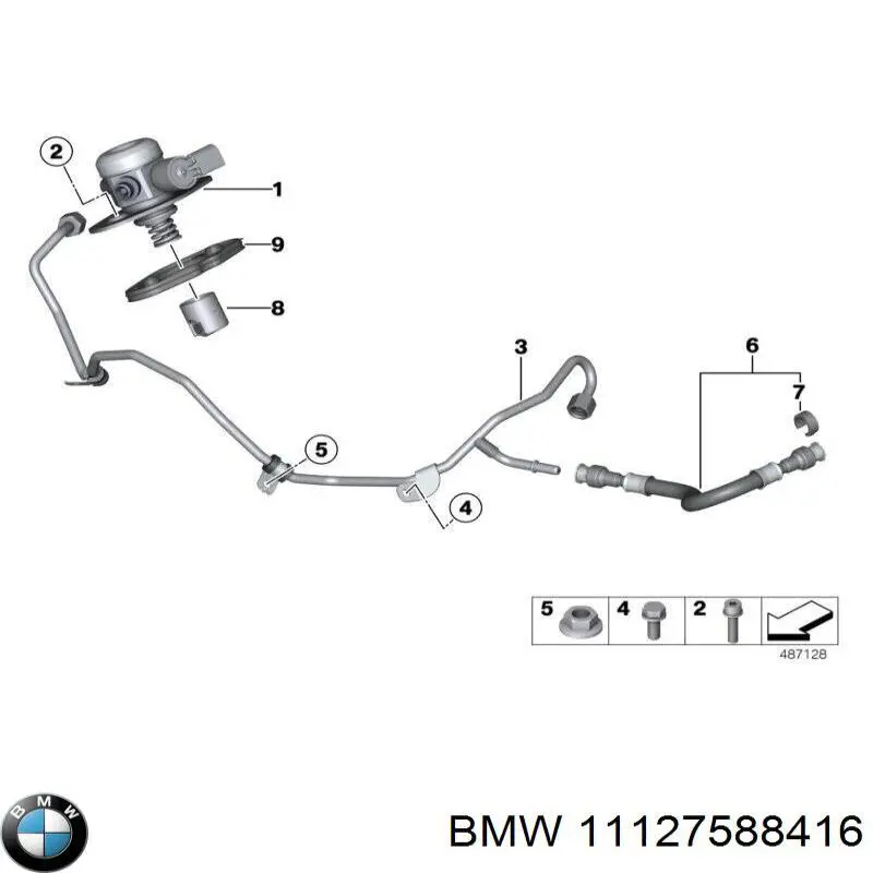 Junta de la bomba de inyección de alta presión BMW 11127588416 precio, desde 11,39 EUR