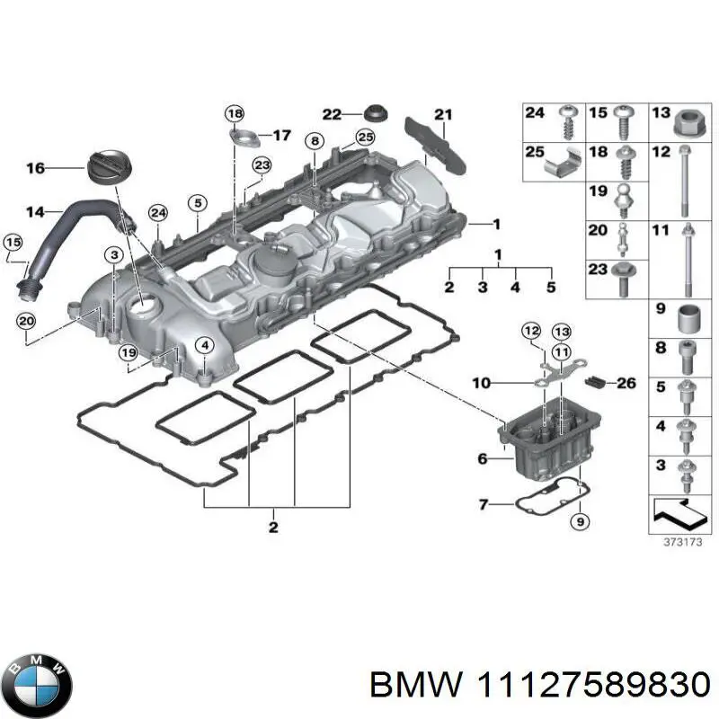 Comprar 11127589830 BMW Anillo de sellado del pozo de la bujía