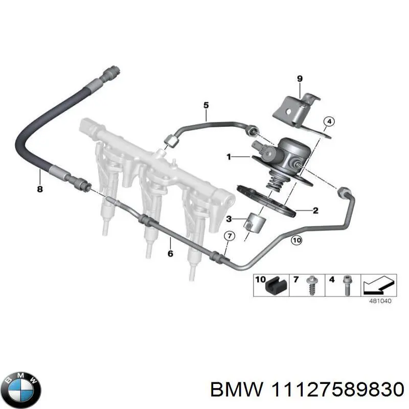 Anillo de sellado del pozo de la bujía BMW 11127589830 precio, desde 4,54 EUR