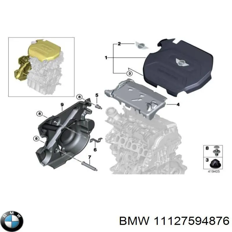  BMW 11127594876 precio, desde 26,36 EUR