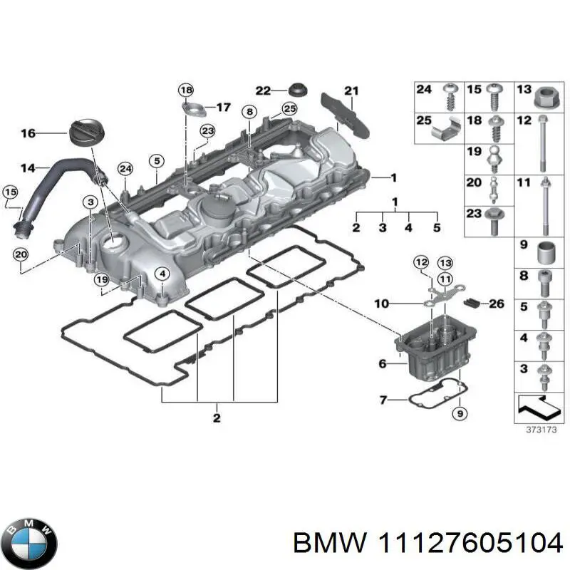  BMW 11127605104 precio, desde 75,50 EUR