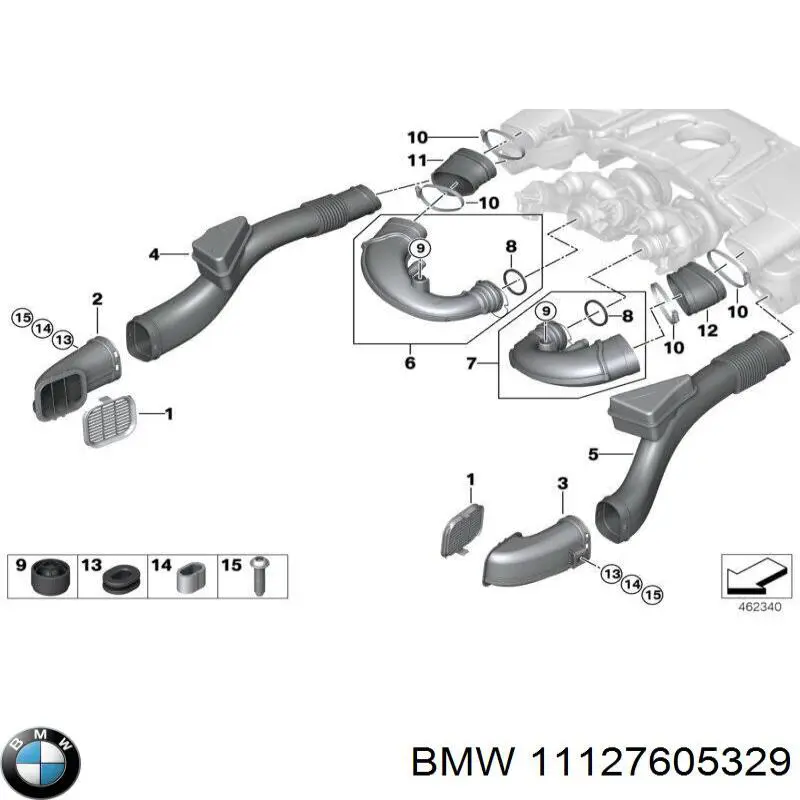 Junta de tapa del tubo de llenado de aceite BMW 11127605329 precio, desde 6,26 EUR