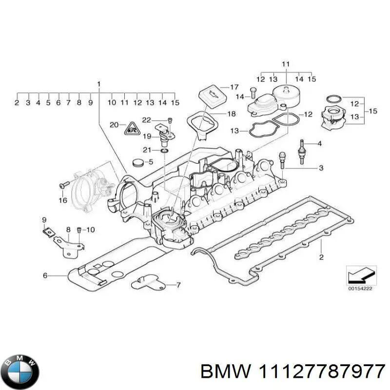 Junta de tapa del tubo de llenado de aceite BMW 11127787977 precio, desde 26,59 EUR