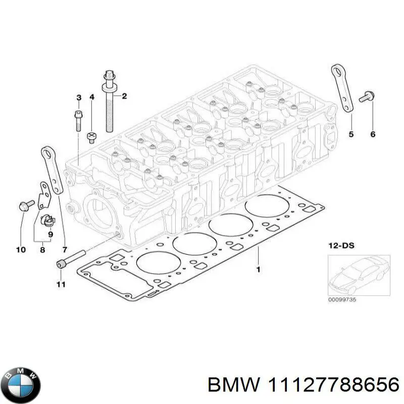 Comprar 11127788656 BMW Junta de culata