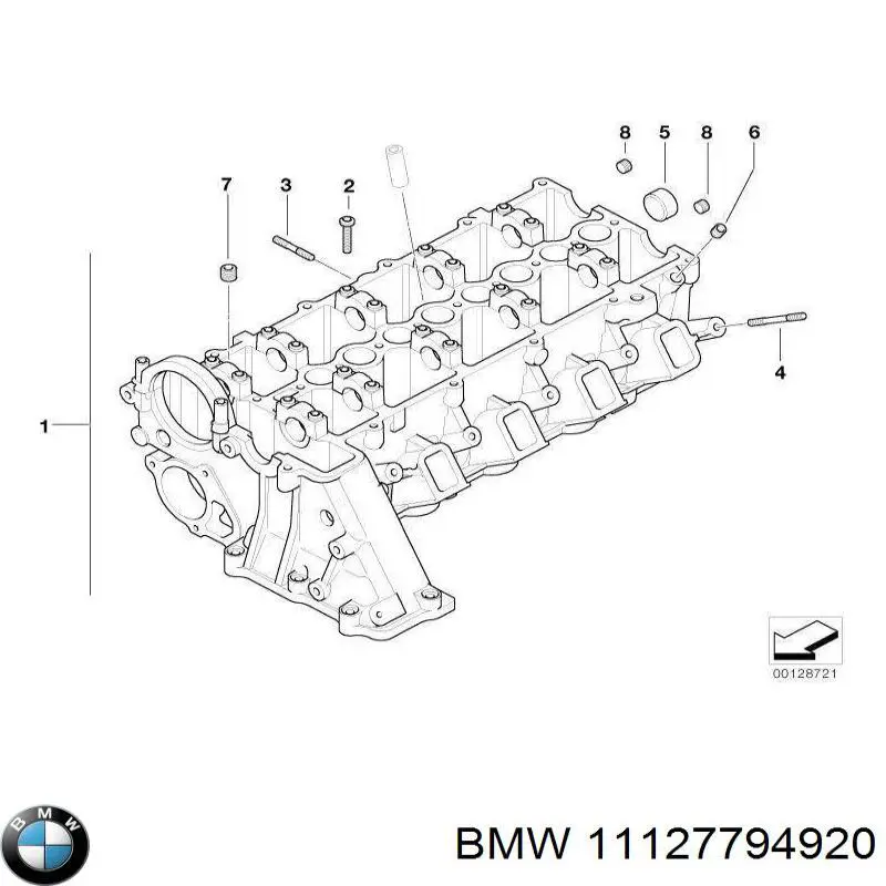 Culata BMW 7 E38