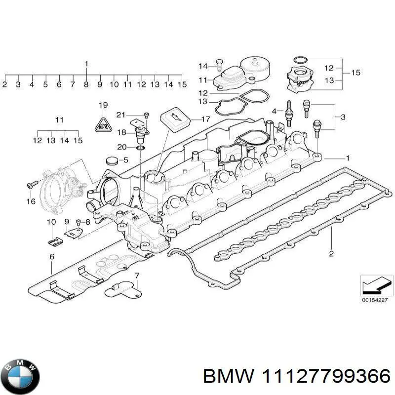 Separador de aceite del sistema de ventilación del cárter BMW 11127799366 precio, desde 20,98 EUR