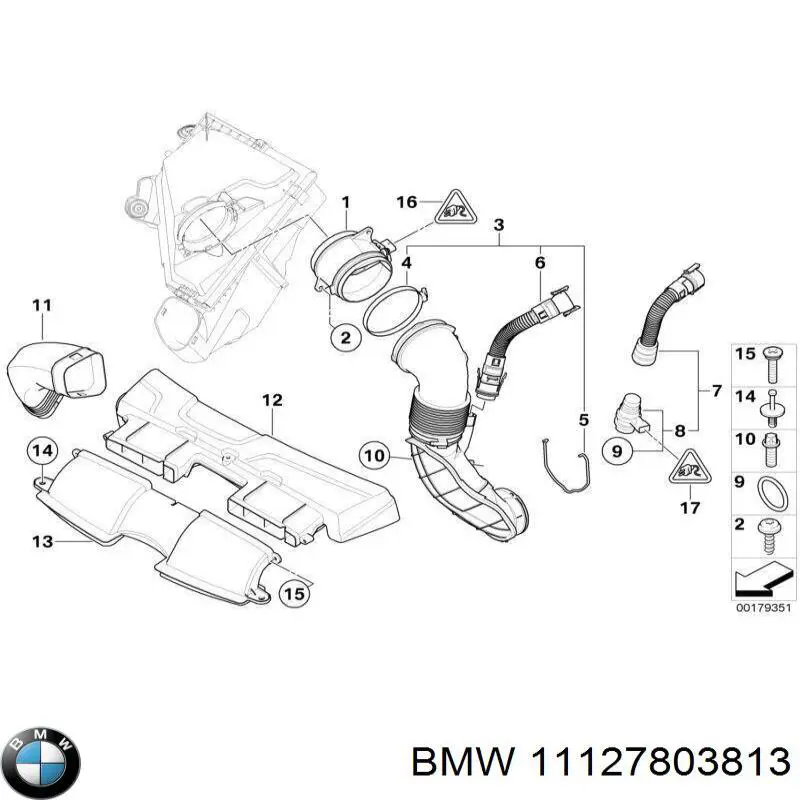  BMW 11127803813