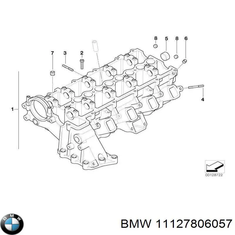 Cabeza de cilindro BMW 1 hatchback (E81, E87) (2004 - 2013) precio, desde 350,22 USD