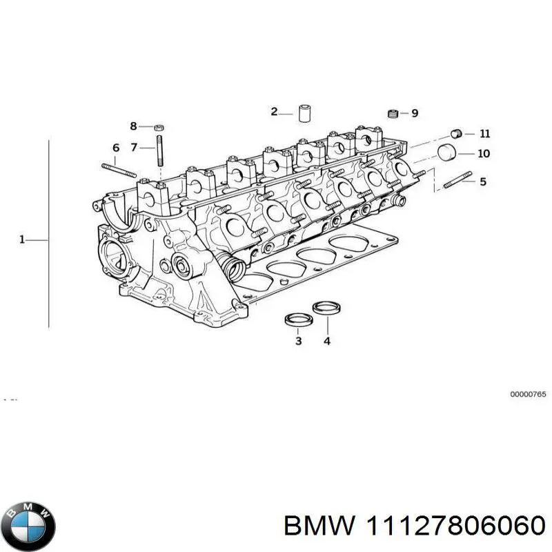 Comprar 11127806060 BMW Culata motor