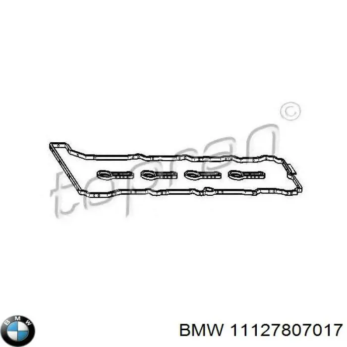 11127807017 BMW juego de juntas, tapa de culata de cilindro, anillo de junta