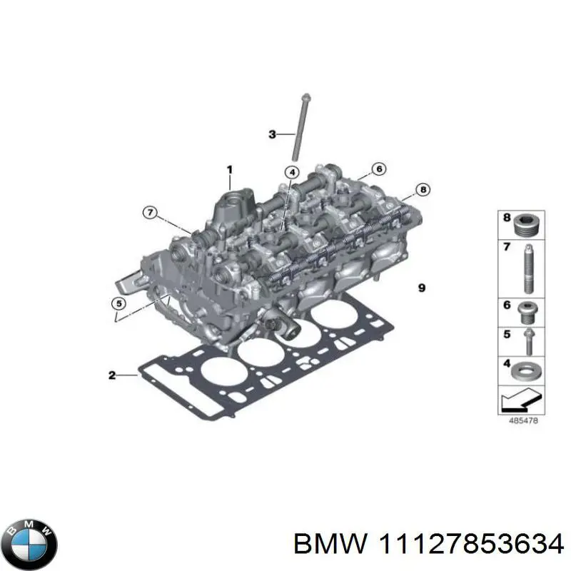 Comprar 11127853634 BMW Junta de culata