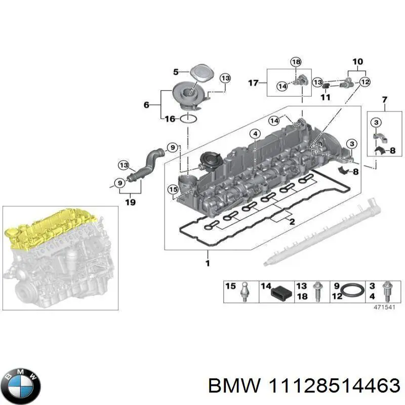 Comprar 11128514463 BMW 