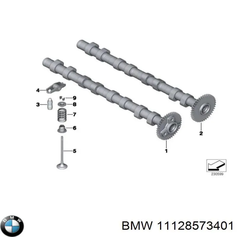 11128573401 BMW culata