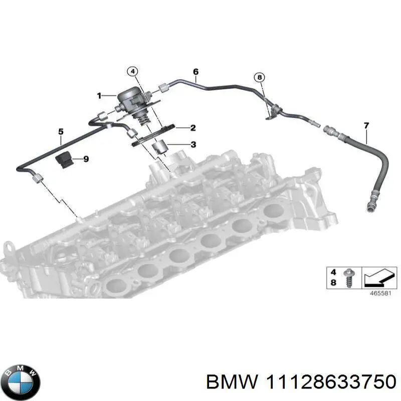 Junta, colector de admisión para BMW X4 (G02, F98)