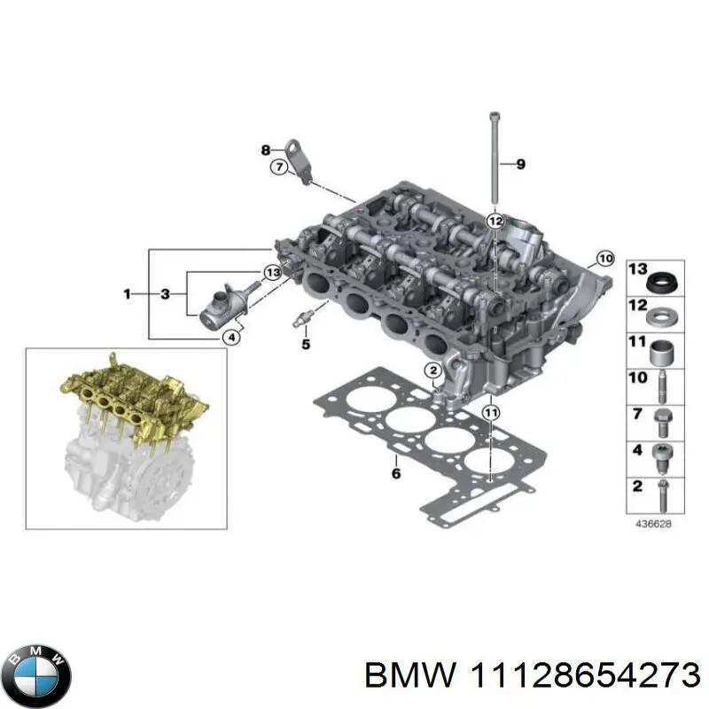 Juntas de culata BMW 11128654273 precio, desde 77,62 EUR