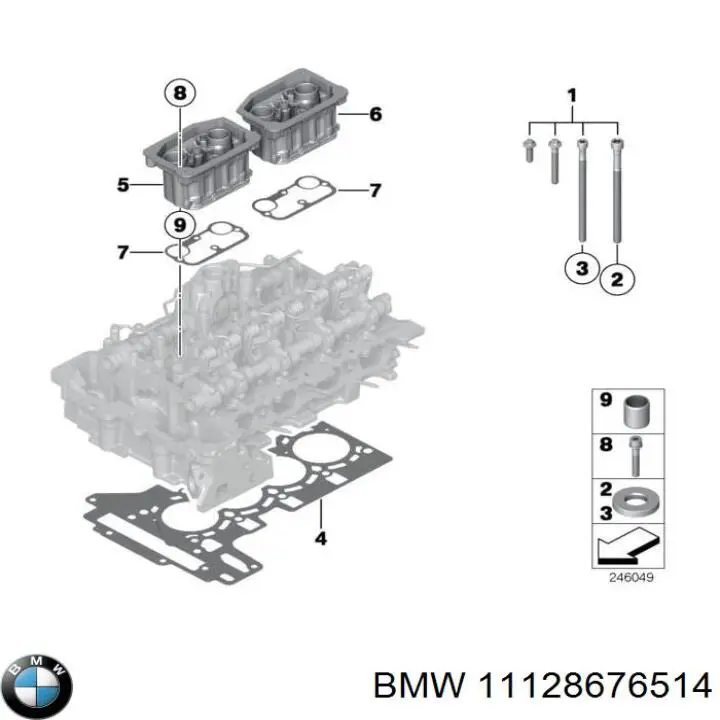 Comprar 11128676514 BMW Junta de culata