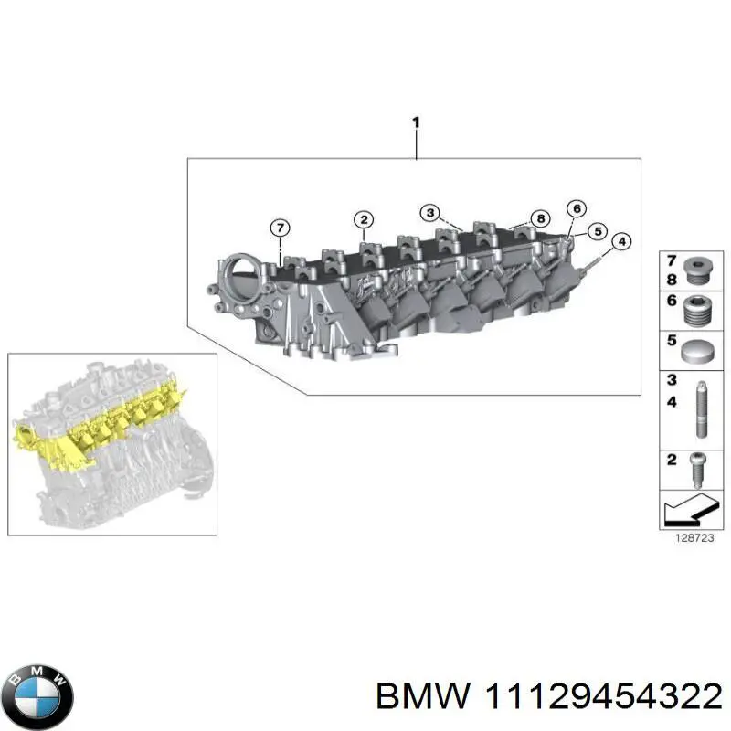  BMW 11129454322 precio, desde 9,35 EUR