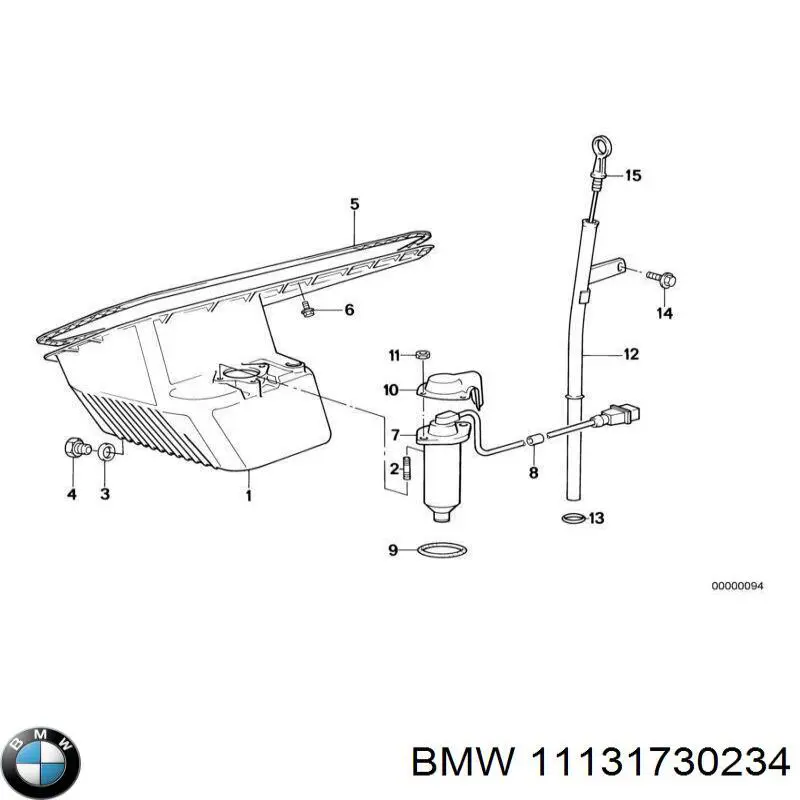 Junta del cárter de aceite BMW 11131730234 precio, desde 9,27 EUR