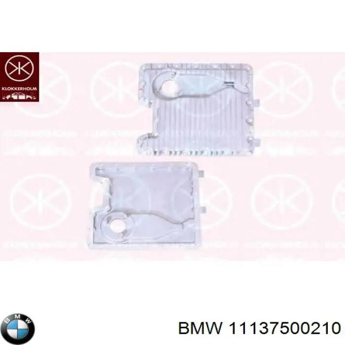 Cárter de aceite, parte inferior para BMW X5 (E53)