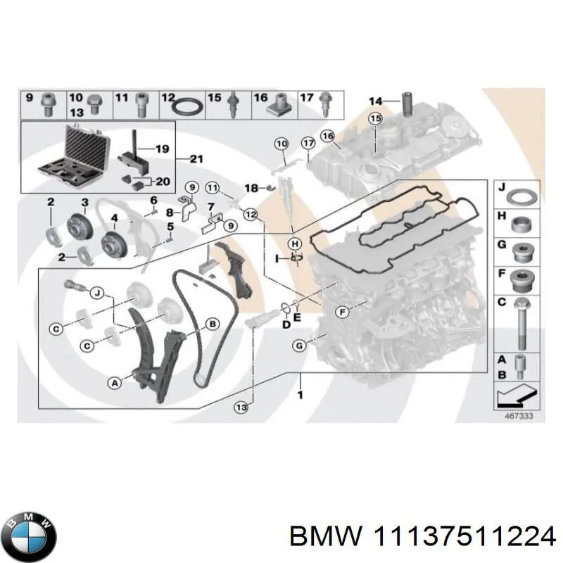 Comprar 11137511224 BMW Junta del cárter