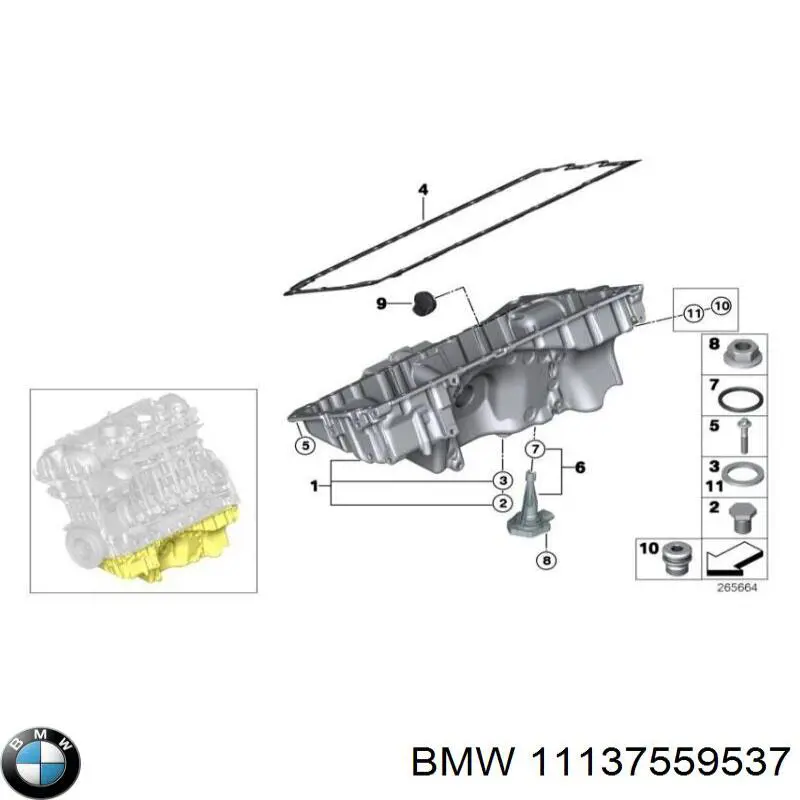 Comprar 11137559537 BMW 