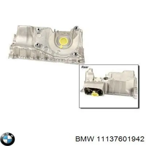 Cárter de aceite del motor BMW 11137601942 precio, desde 281,64 EUR