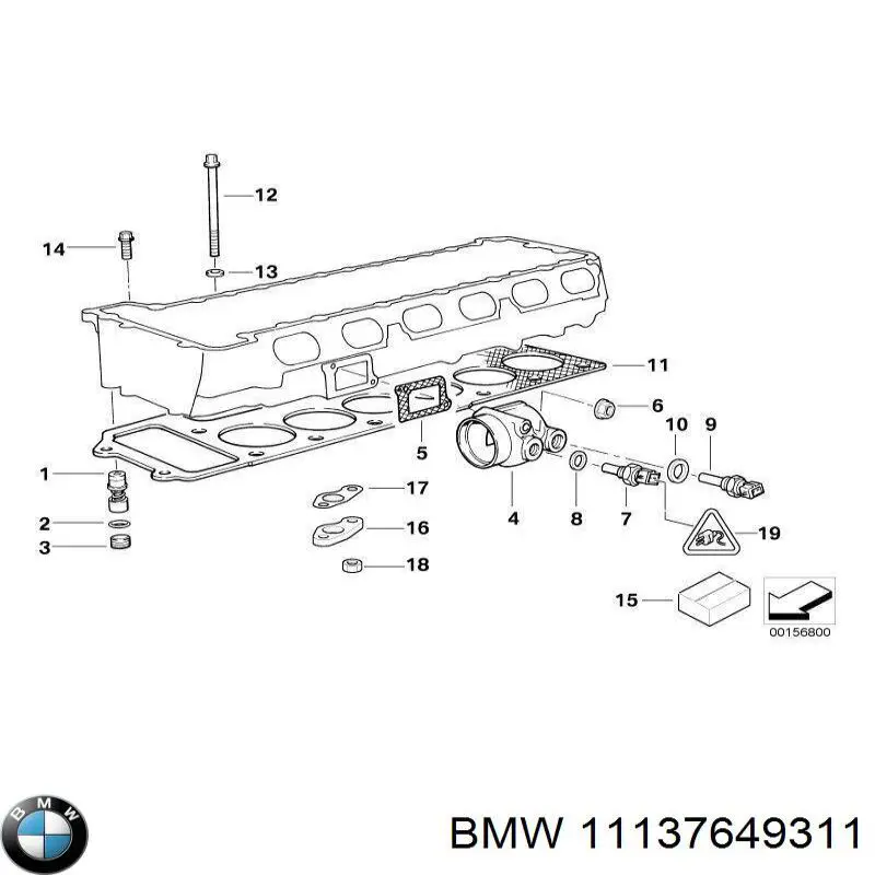 11137649311 BMW cárter de aceite