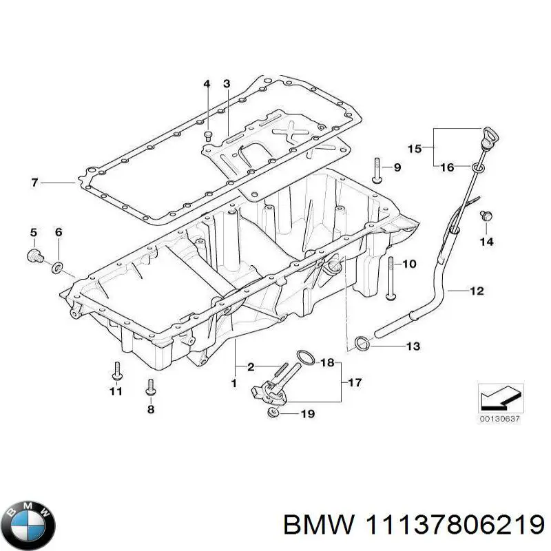 Cárter de aceite del motor BMW 11137788423 precio, desde 71,15 EUR