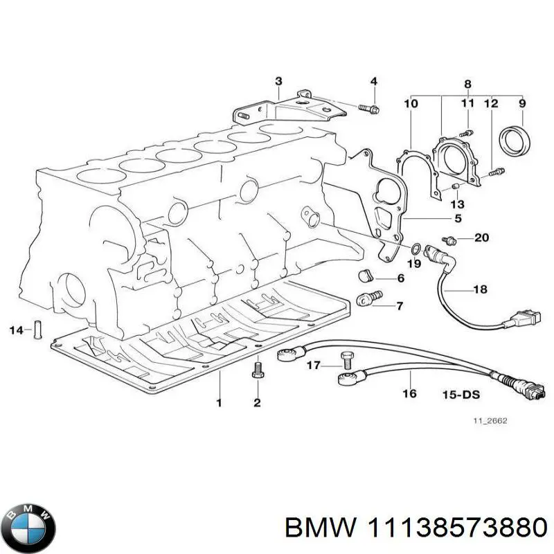 Cárter de aceite del motor BMW 11138573880 precio, desde 720,19 EUR