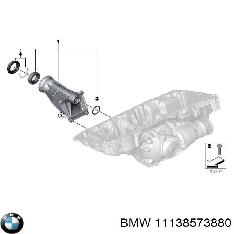Comprar 11138573880 BMW Cárter de aceite del motor