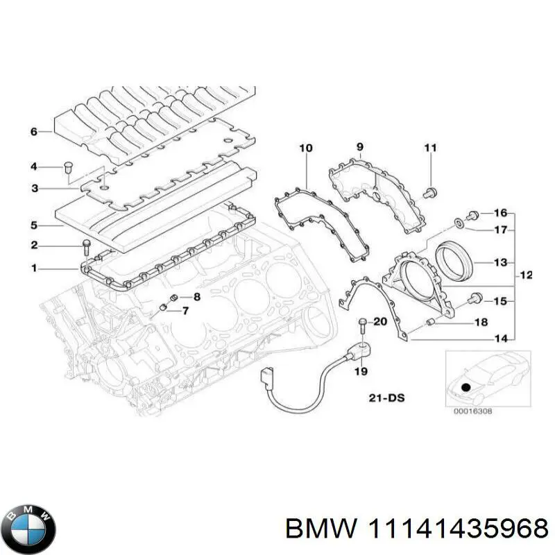 Comprar 11141435968 BMW 