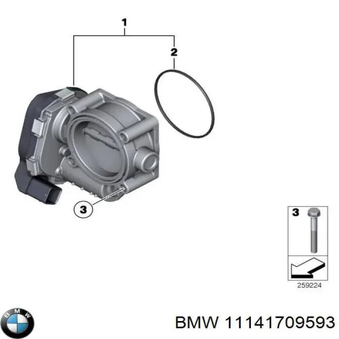 Junta superior de la tapa frontal del motor BMW 11141709593 precio, desde 9,44 EUR