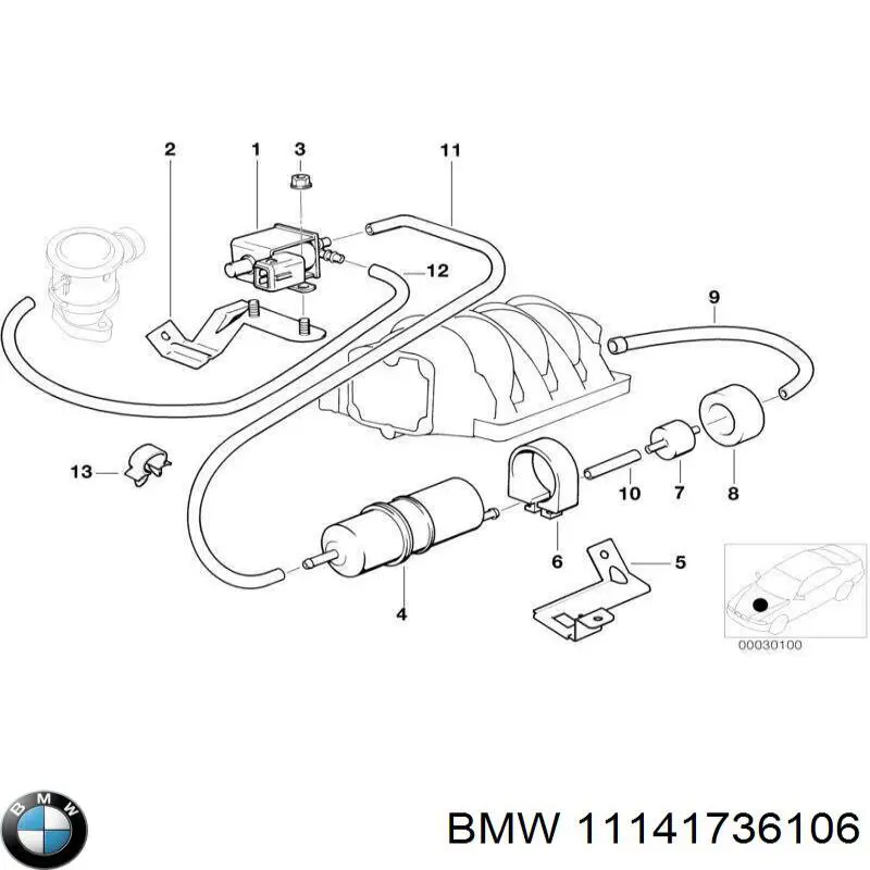 Comprar 11141736106 BMW 