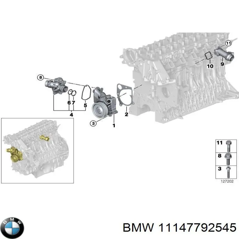 Comprar 11147792545 BMW 