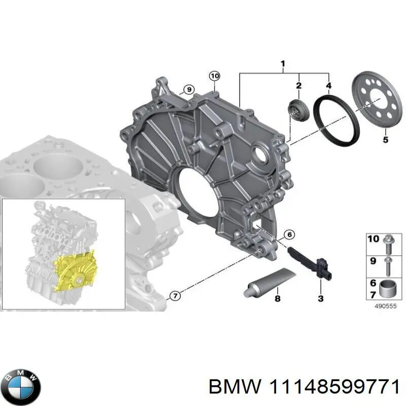 Comprar Retén de cigüeñal BMW 3  G20, G80, G28