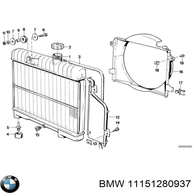 11151280937 BMW 