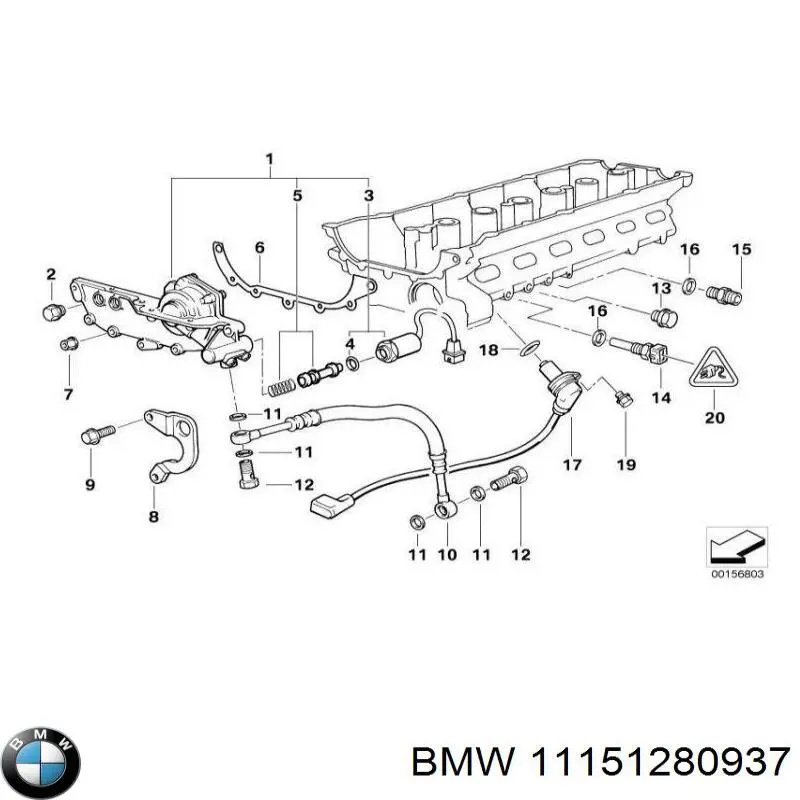  BMW 11151280937 precio, desde 3,22 EUR