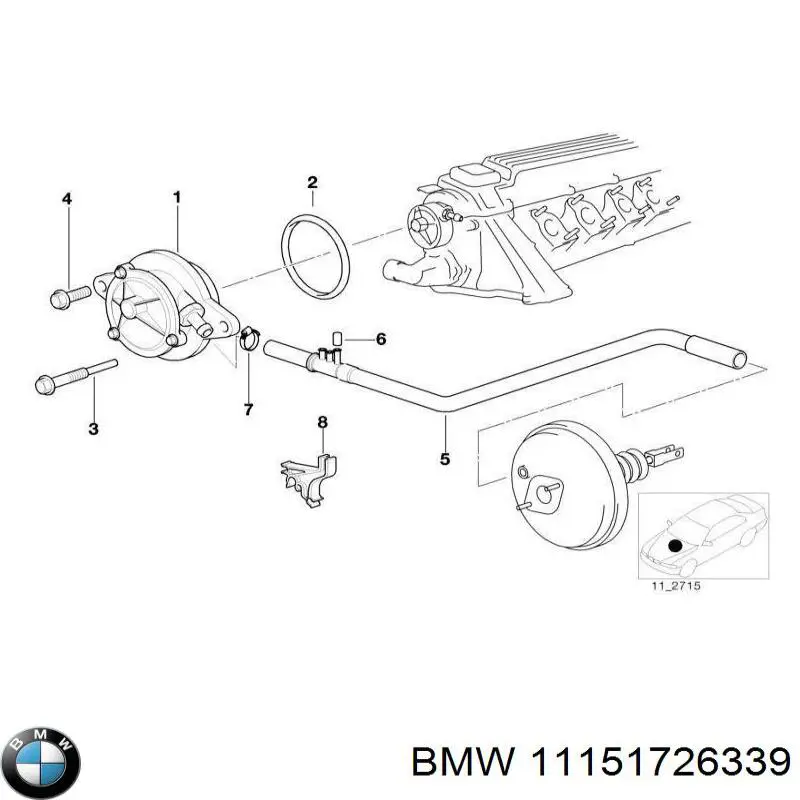 Comprar 11151726339 BMW 
