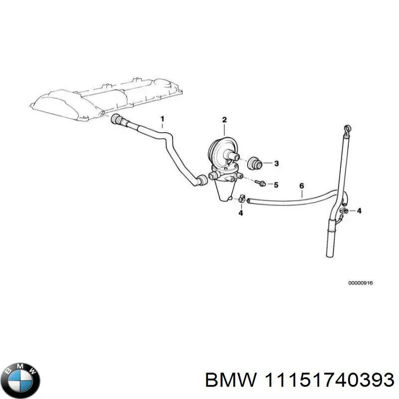Válvula PCV BMW 11151740393 precio, desde 7,76 EUR