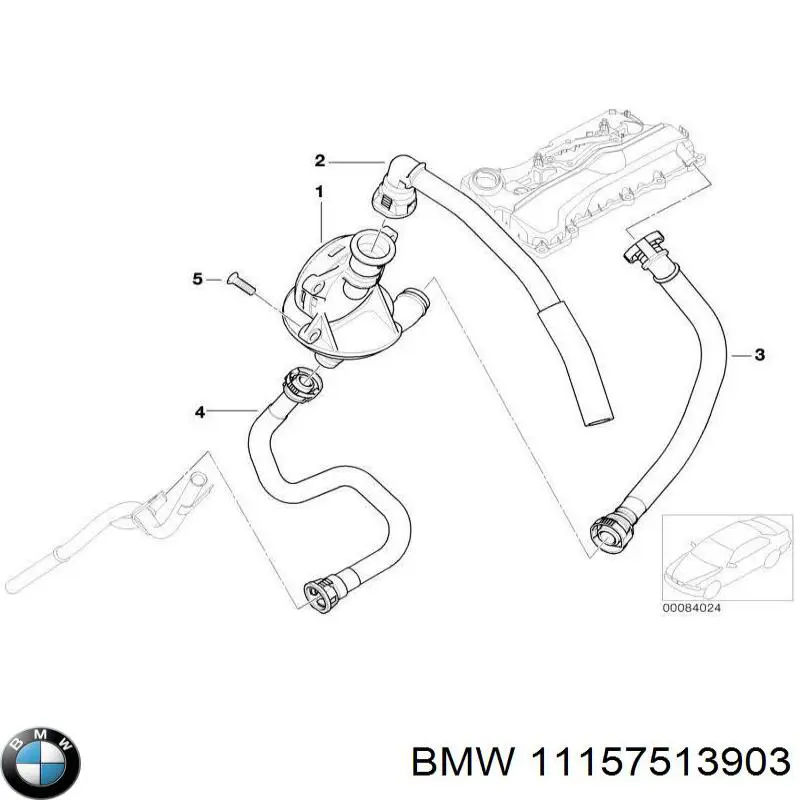 Comprar 11157513903 BMW Sistema de ventilación del cárter