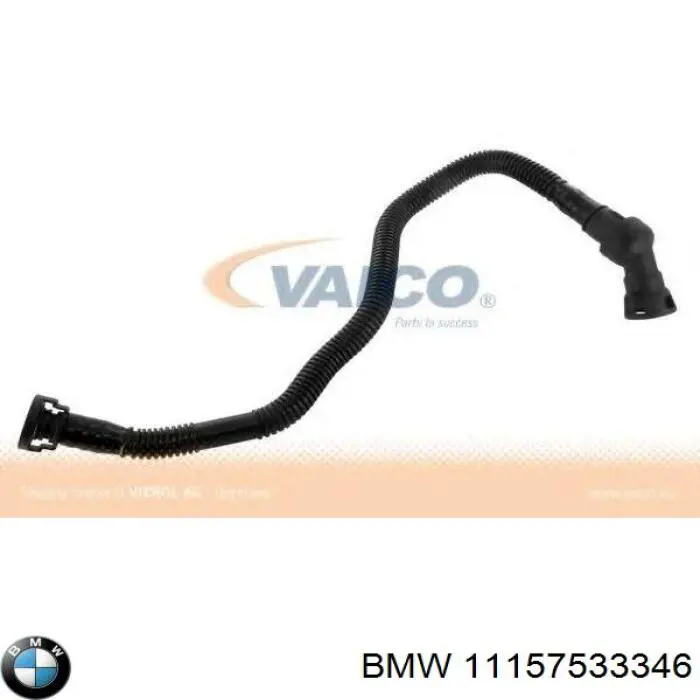11157533346 BMW tubo de ventilacion del carter (separador de aceite)