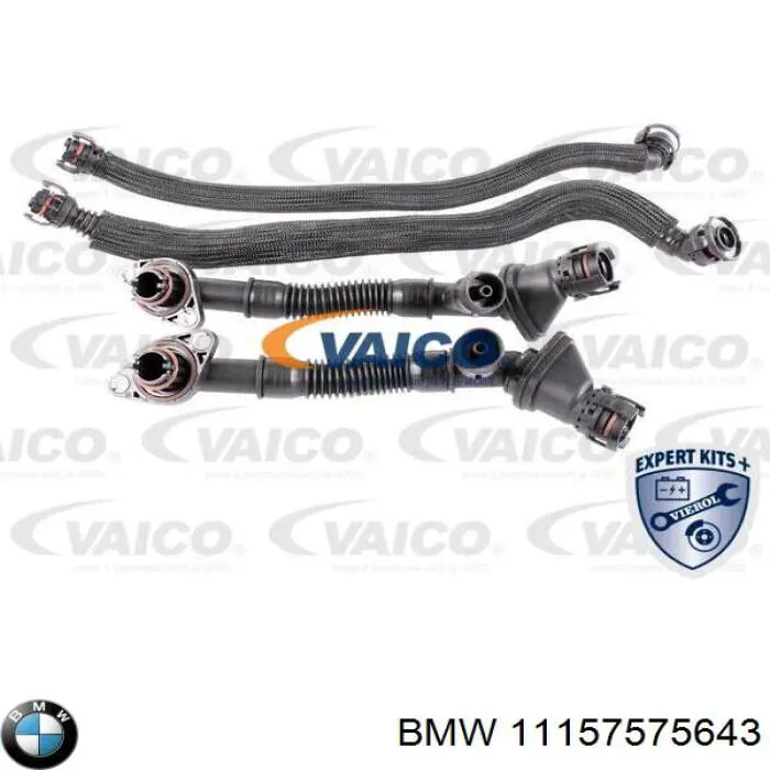 Tubo flexible, ventilación bloque motor para BMW 7 (F01, F02, F03, F04)