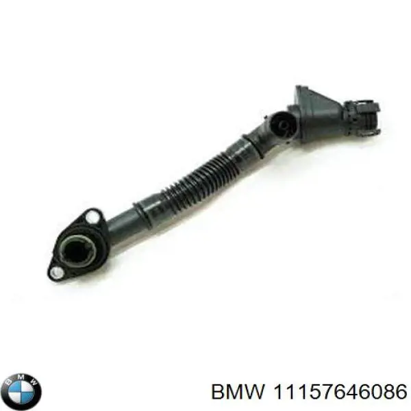 11157646086 BMW tubo de ventilacion del carter (separador de aceite)