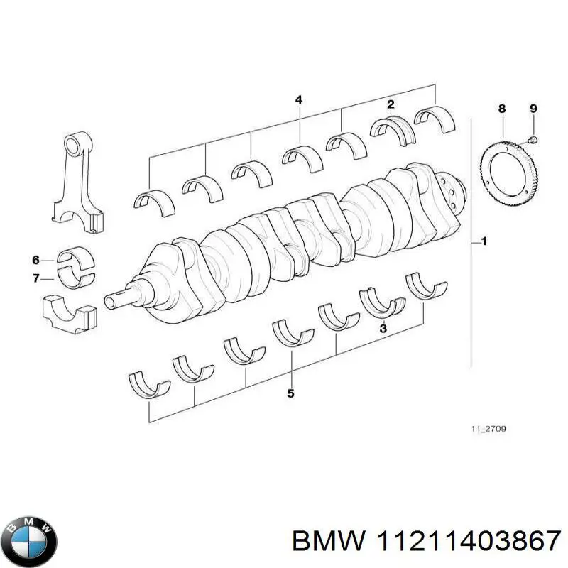 Cigüeñal BMW 11210007262 precio, desde 2397,97 EUR