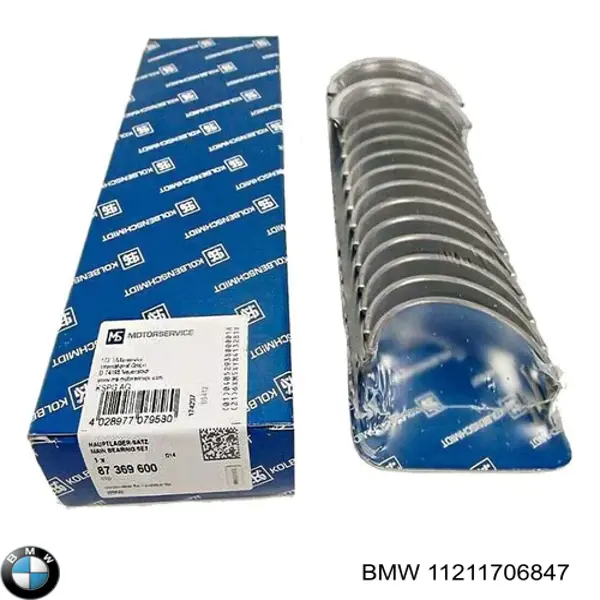Juego de cojinetes de cigüeñal, estándar, STD BMW 11211706847 precio, desde 56,77 EUR