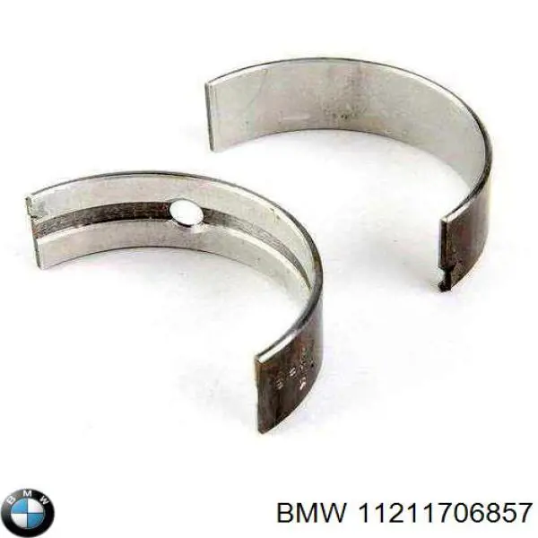 11211706857 BMW juego de cojinetes de cigüeñal, cota de reparación +0,50 mm