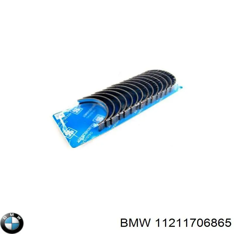 11211706865 BMW juego de cojinetes de cigüeñal, cota de reparación +0,50 mm