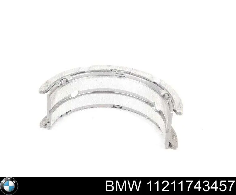 11211743457 BMW Juego de cojinetes de cigüeñal, cota de reparación (+0,25 mm)