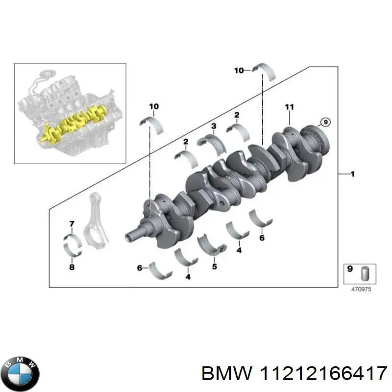 11212166362 BMW cigüeñal