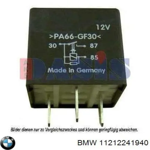 Juego de cojinetes de cigüeñal, cota de reparación (+0,50 mm) 11211285650 BMW